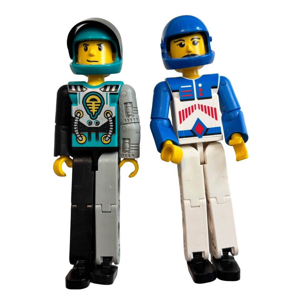LEGO Technic CyberSlam Competition Figures Set of 2 OS Multicolor Vintage 1990s